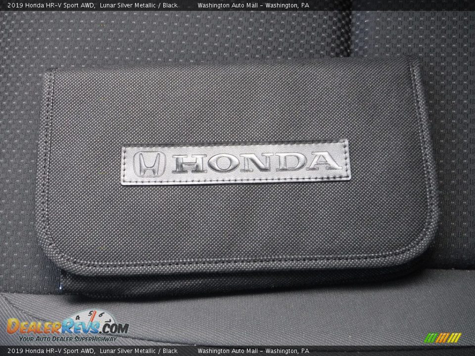 2019 Honda HR-V Sport AWD Lunar Silver Metallic / Black Photo #27