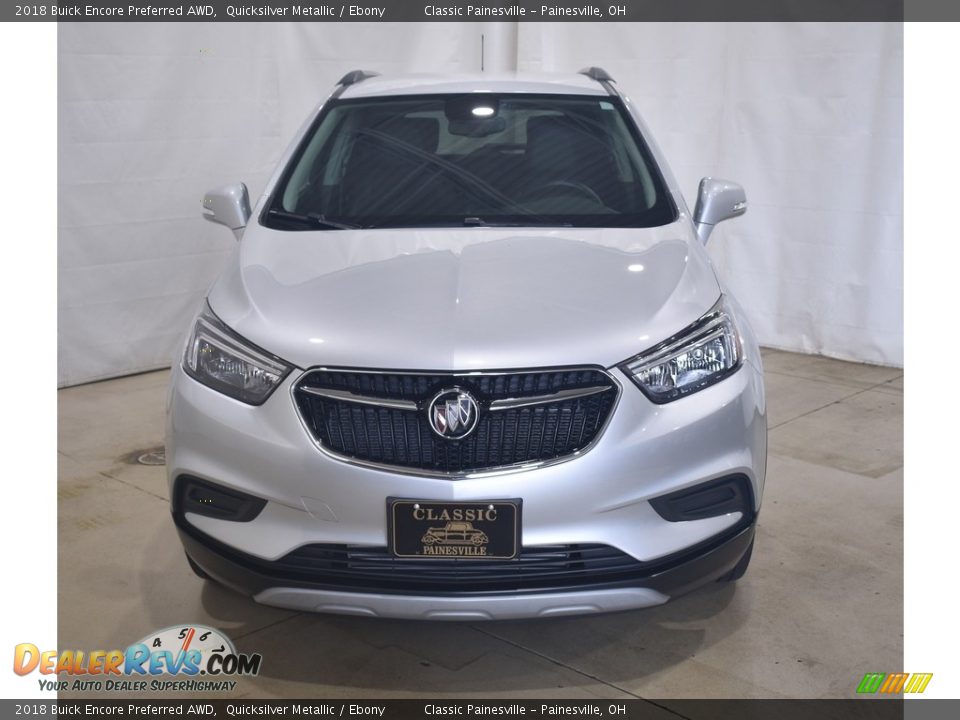 2018 Buick Encore Preferred AWD Quicksilver Metallic / Ebony Photo #4