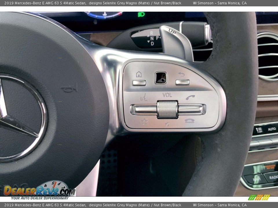 2019 Mercedes-Benz E AMG 63 S 4Matic Sedan Steering Wheel Photo #22