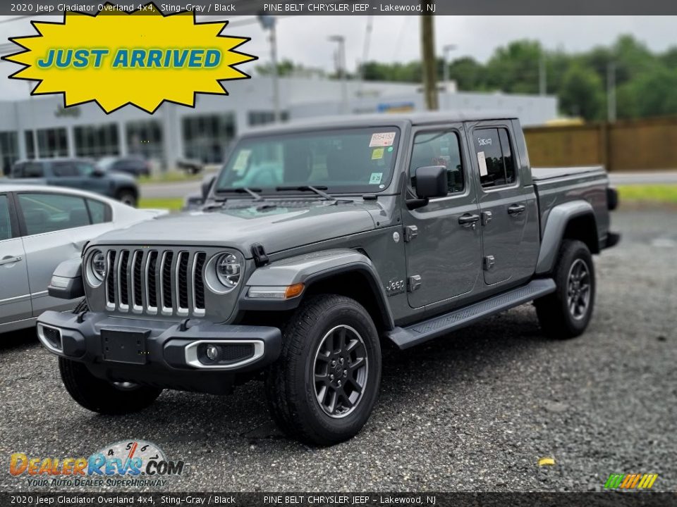 2020 Jeep Gladiator Overland 4x4 Sting-Gray / Black Photo #1