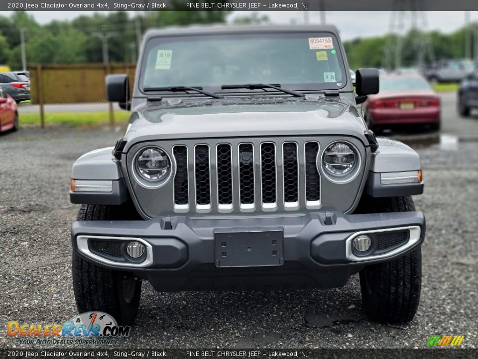 2020 Jeep Gladiator Overland 4x4 Sting-Gray / Black Photo #2