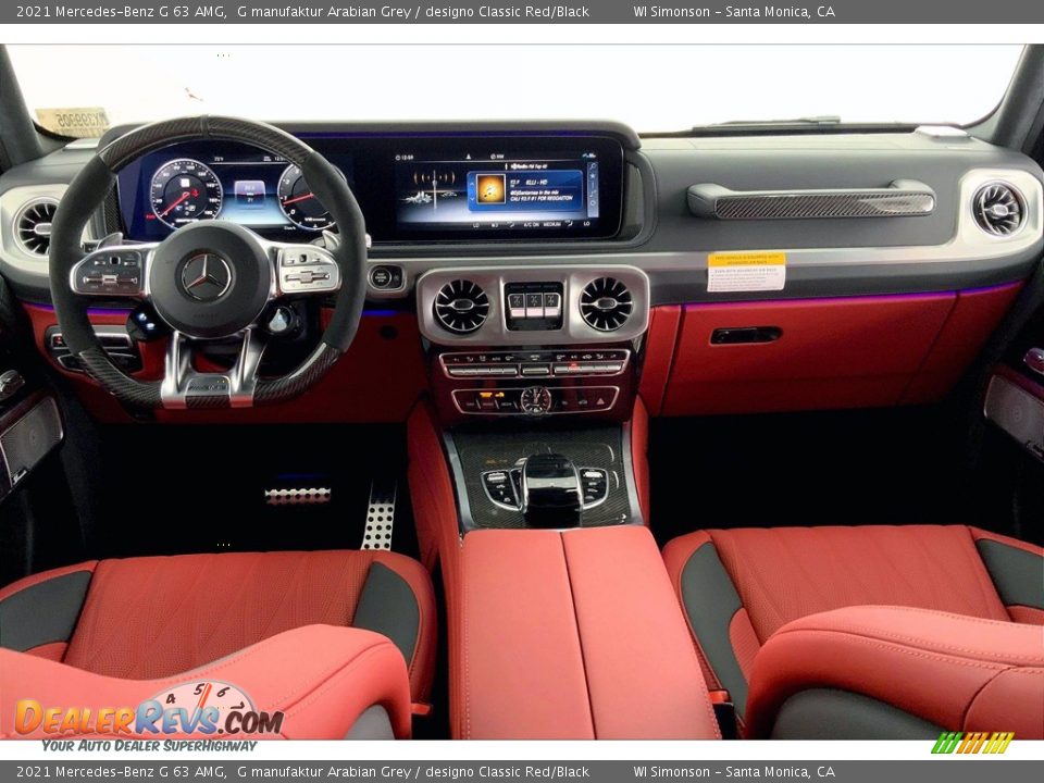 Dashboard of 2021 Mercedes-Benz G 63 AMG Photo #6