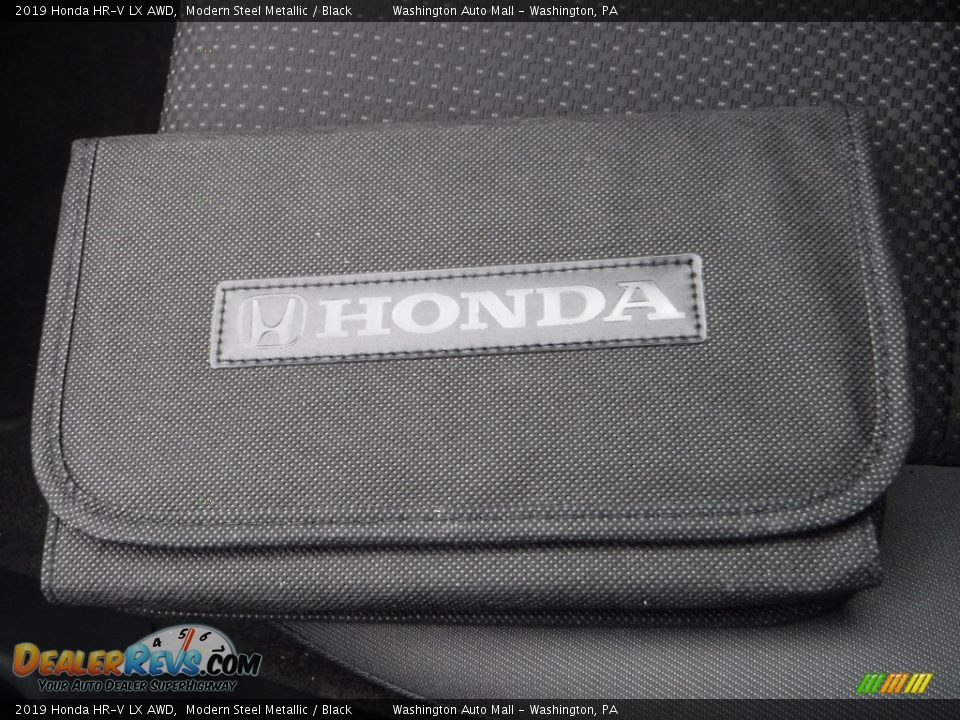 2019 Honda HR-V LX AWD Modern Steel Metallic / Black Photo #25