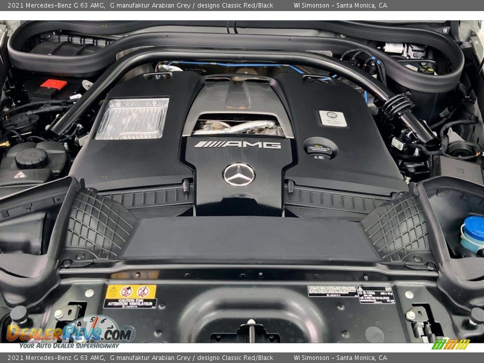 2021 Mercedes-Benz G 63 AMG 4.0 Liter DI biturbo DOHC 32-Valve VVT V8 Engine Photo #9