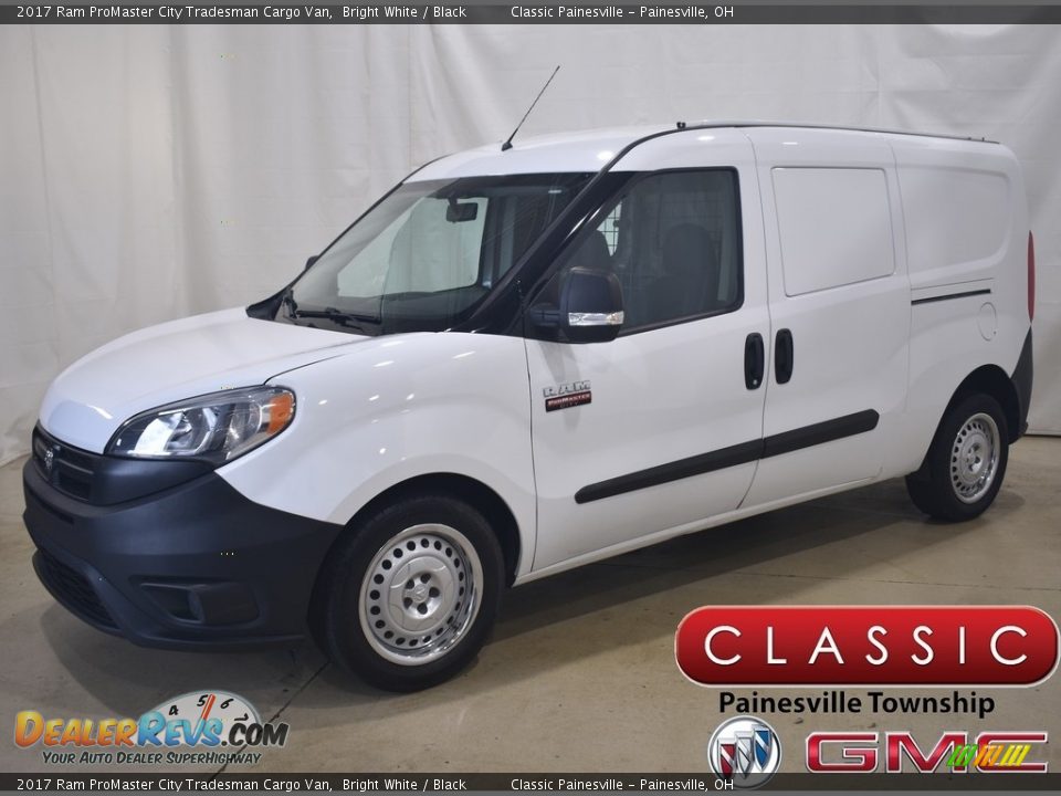 2017 Ram ProMaster City Tradesman Cargo Van Bright White / Black Photo #1