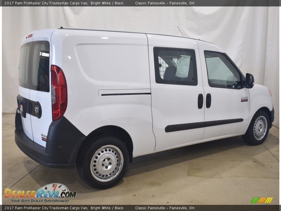 2017 Ram ProMaster City Tradesman Cargo Van Bright White / Black Photo #2