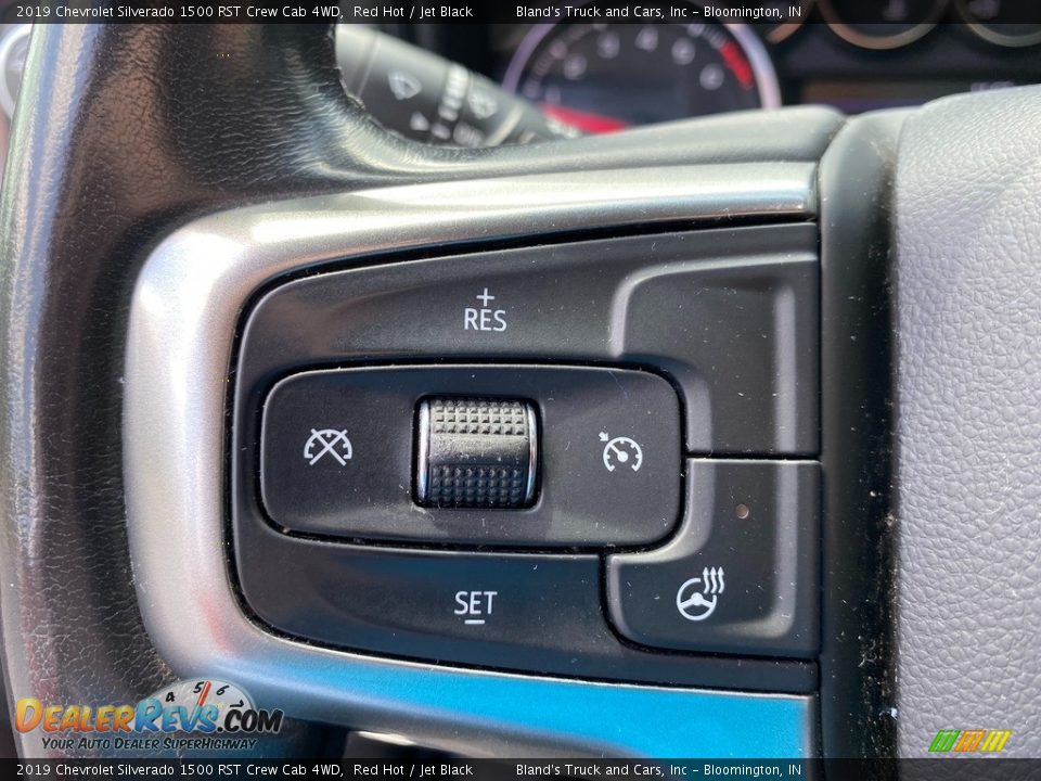 2019 Chevrolet Silverado 1500 RST Crew Cab 4WD Red Hot / Jet Black Photo #16