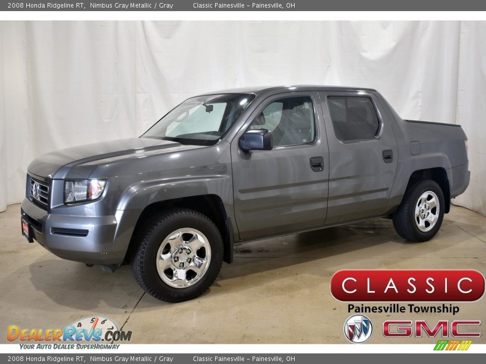 2008 Honda Ridgeline RT Nimbus Gray Metallic / Gray Photo #1