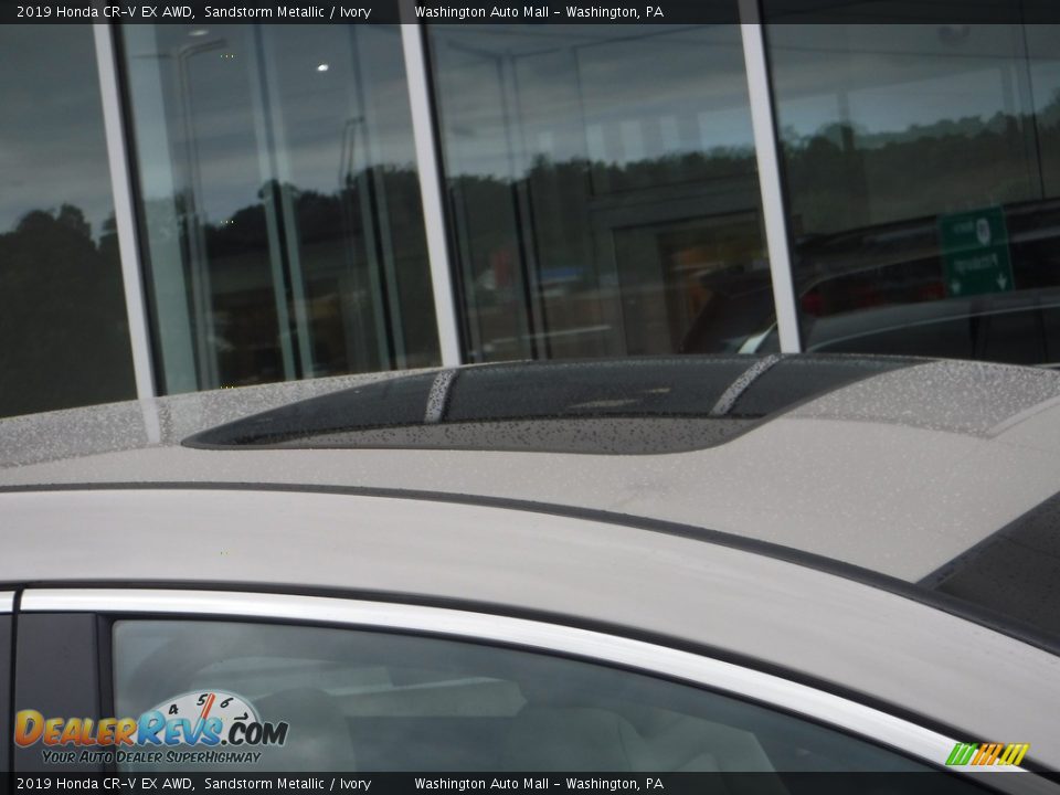 2019 Honda CR-V EX AWD Sandstorm Metallic / Ivory Photo #3