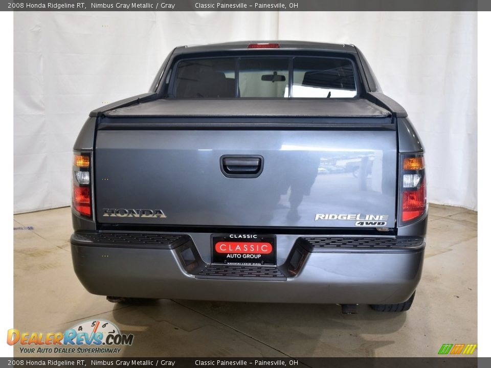 2008 Honda Ridgeline RT Nimbus Gray Metallic / Gray Photo #3