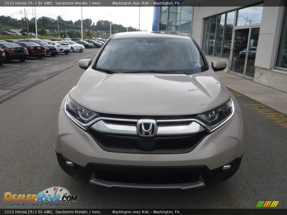 2019 Honda CR-V EX AWD Sandstorm Metallic / Ivory Photo #5