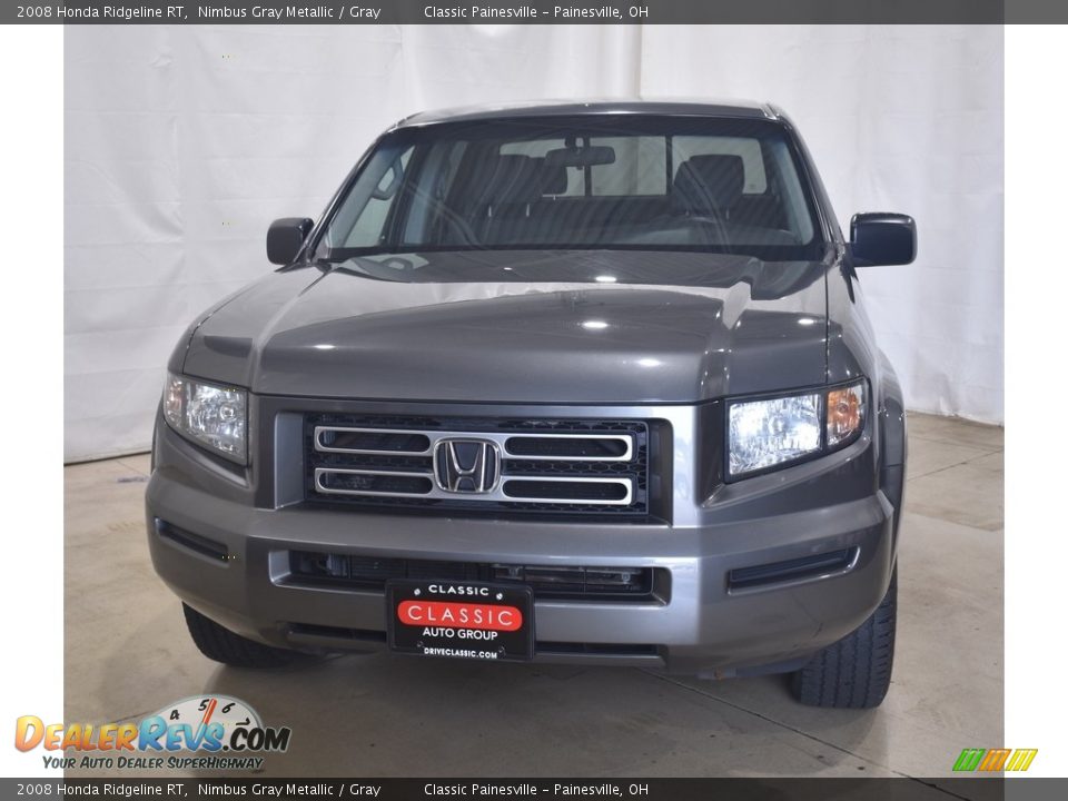 2008 Honda Ridgeline RT Nimbus Gray Metallic / Gray Photo #4