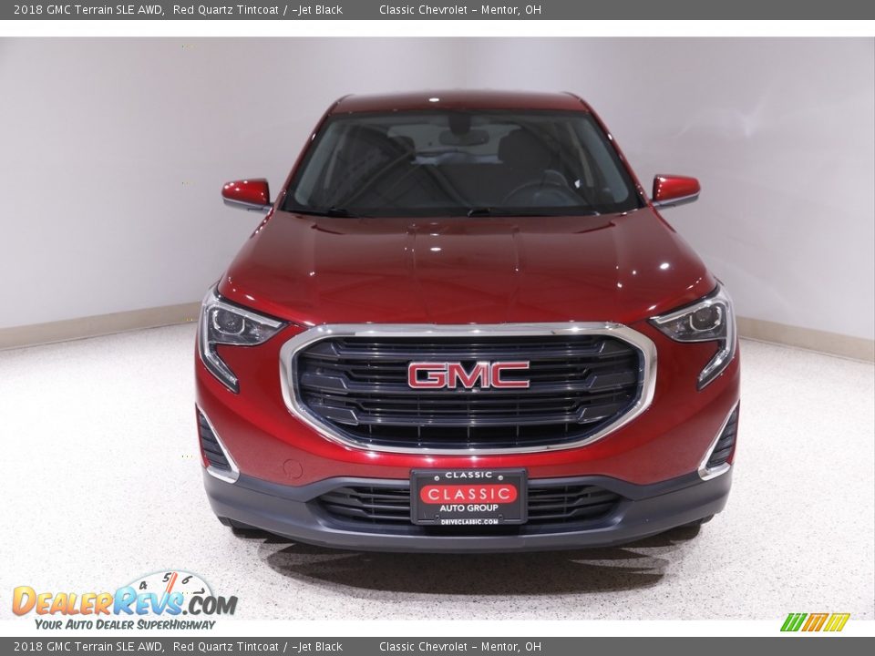 2018 GMC Terrain SLE AWD Red Quartz Tintcoat / ­Jet Black Photo #2