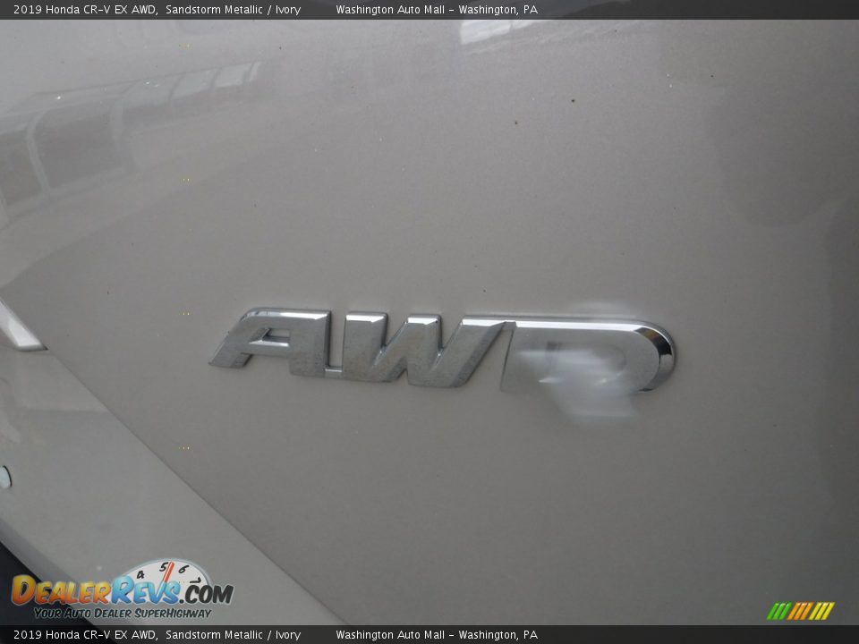 2019 Honda CR-V EX AWD Sandstorm Metallic / Ivory Photo #11