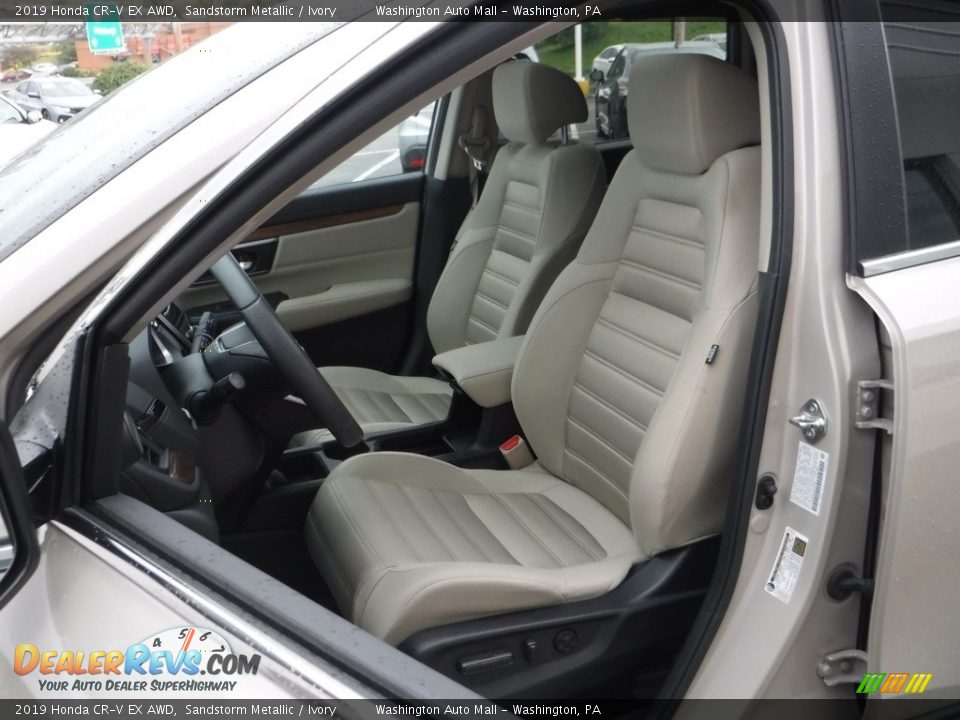 2019 Honda CR-V EX AWD Sandstorm Metallic / Ivory Photo #15