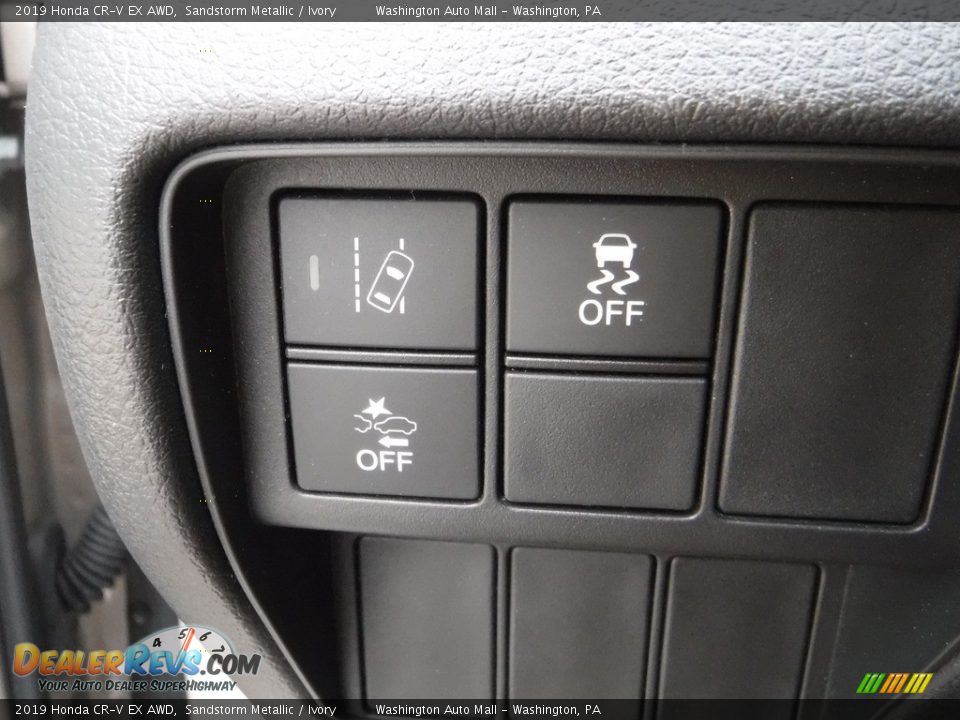 2019 Honda CR-V EX AWD Sandstorm Metallic / Ivory Photo #17