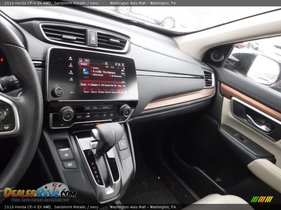 2019 Honda CR-V EX AWD Sandstorm Metallic / Ivory Photo #19