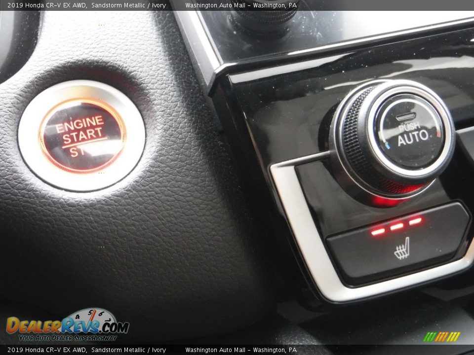 2019 Honda CR-V EX AWD Sandstorm Metallic / Ivory Photo #20