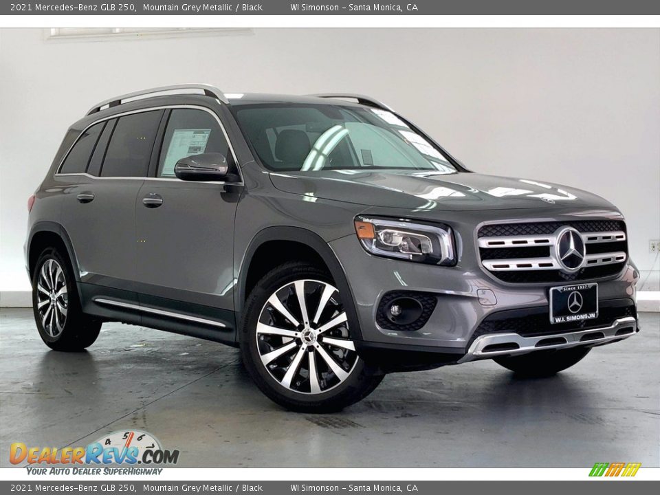 2021 Mercedes-Benz GLB 250 Mountain Grey Metallic / Black Photo #12