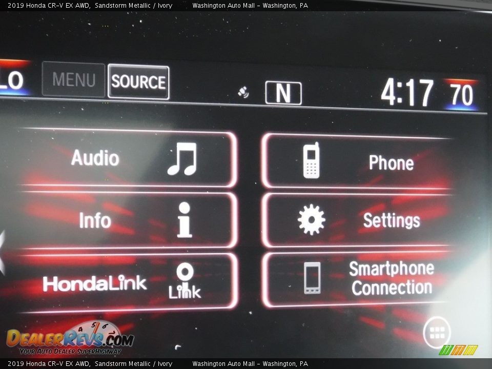 2019 Honda CR-V EX AWD Sandstorm Metallic / Ivory Photo #22
