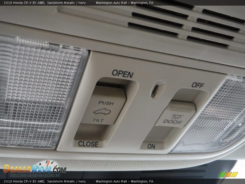 2019 Honda CR-V EX AWD Sandstorm Metallic / Ivory Photo #23