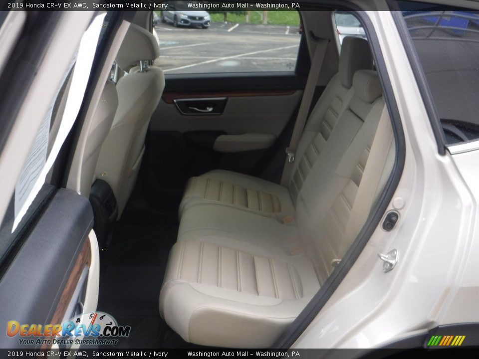 2019 Honda CR-V EX AWD Sandstorm Metallic / Ivory Photo #27