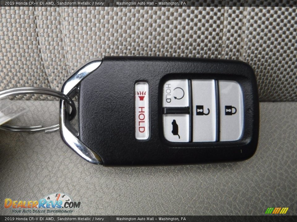 2019 Honda CR-V EX AWD Sandstorm Metallic / Ivory Photo #30
