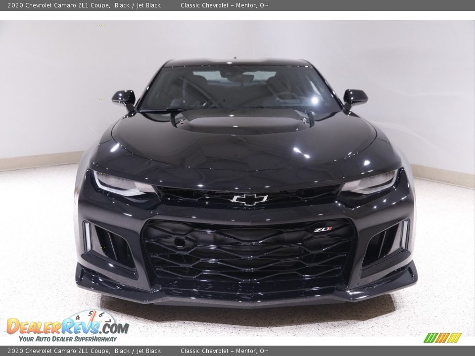 2020 Chevrolet Camaro ZL1 Coupe Black / Jet Black Photo #2