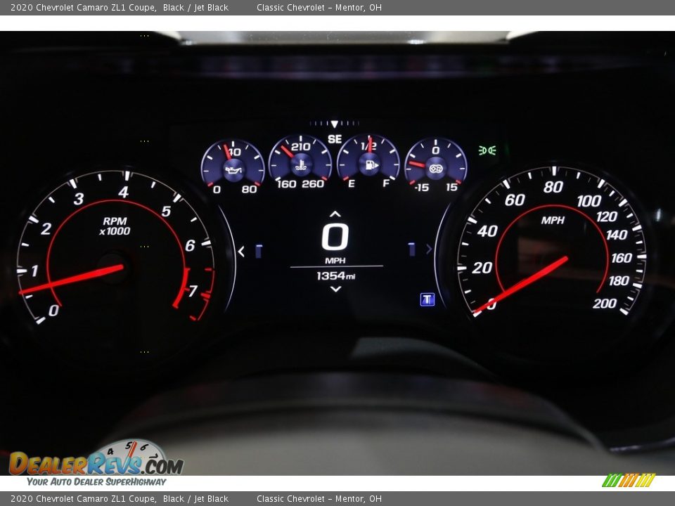 2020 Chevrolet Camaro ZL1 Coupe Gauges Photo #11