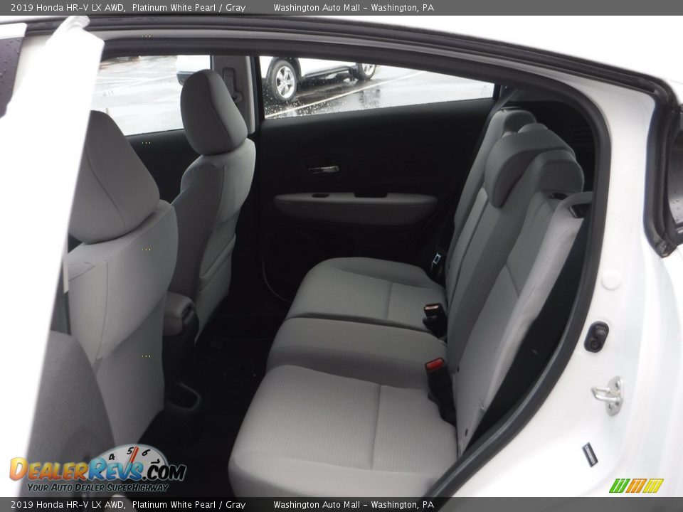 2019 Honda HR-V LX AWD Platinum White Pearl / Gray Photo #24