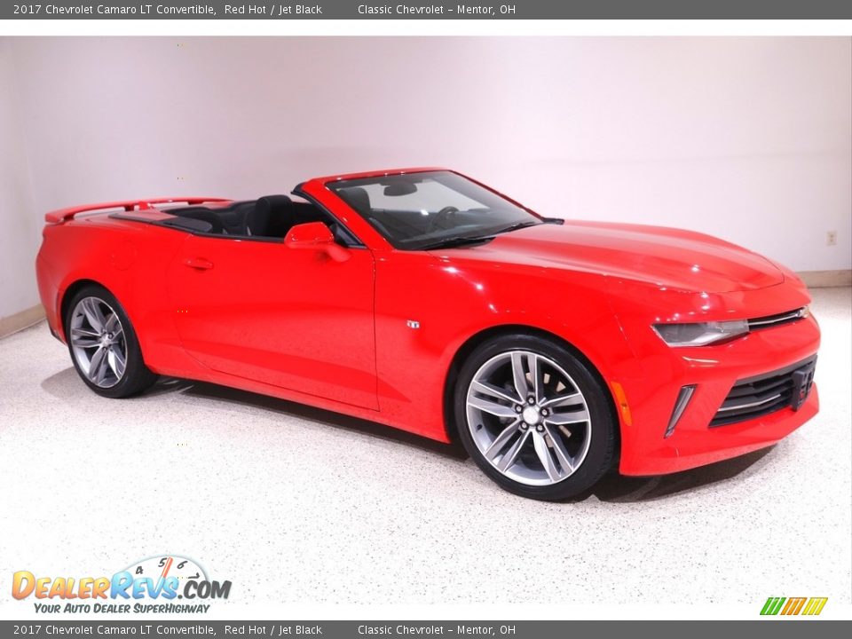 2017 Chevrolet Camaro LT Convertible Red Hot / Jet Black Photo #1