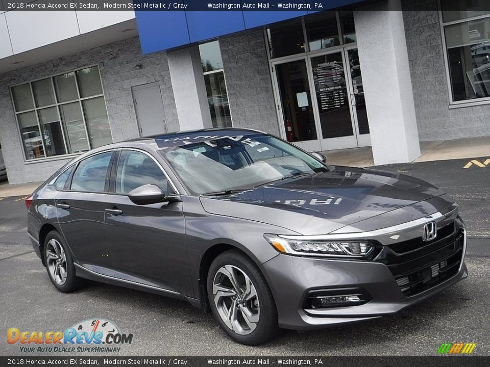 2018 Honda Accord EX Sedan Modern Steel Metallic / Gray Photo #1