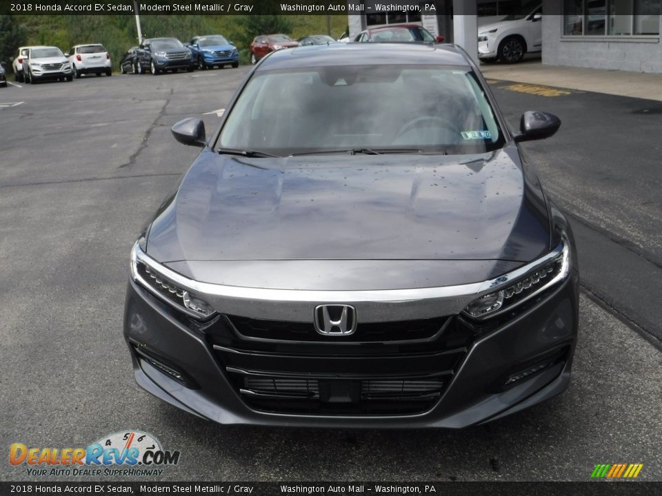 2018 Honda Accord EX Sedan Modern Steel Metallic / Gray Photo #5