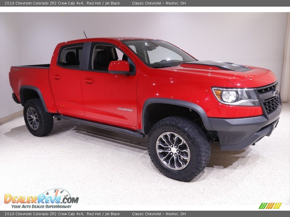 2019 Chevrolet Colorado ZR2 Crew Cab 4x4 Red Hot / Jet Black Photo #1