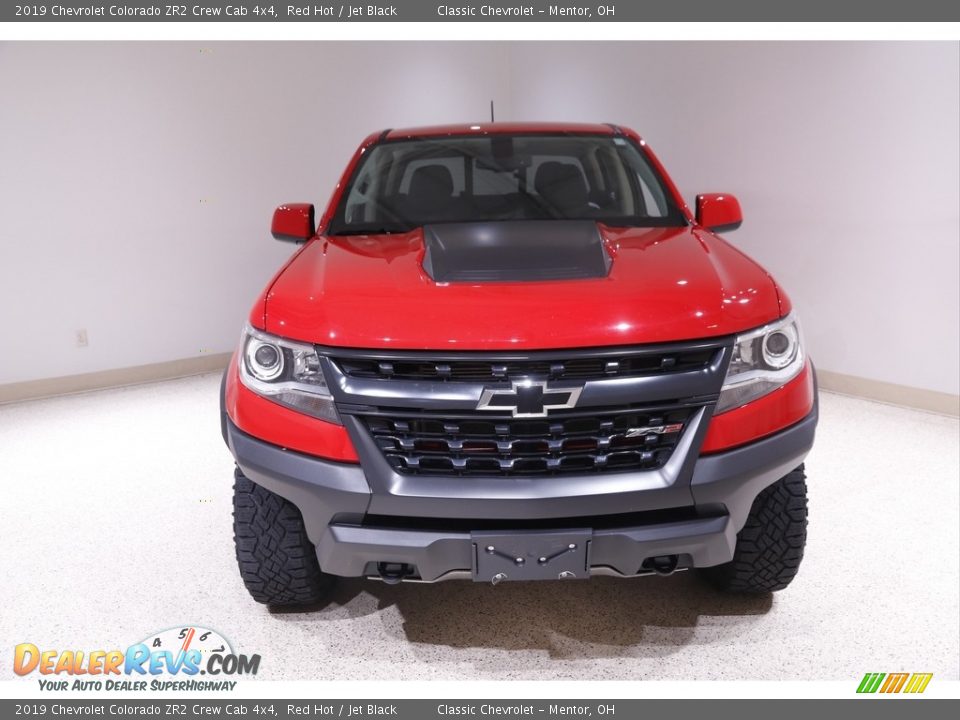 2019 Chevrolet Colorado ZR2 Crew Cab 4x4 Red Hot / Jet Black Photo #2