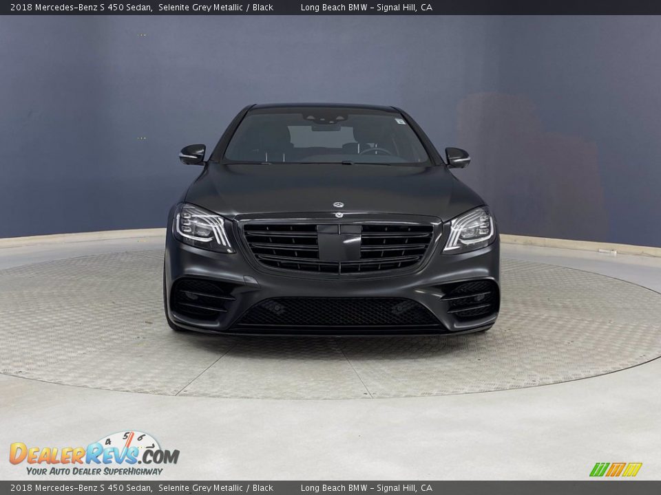 2018 Mercedes-Benz S 450 Sedan Selenite Grey Metallic / Black Photo #2