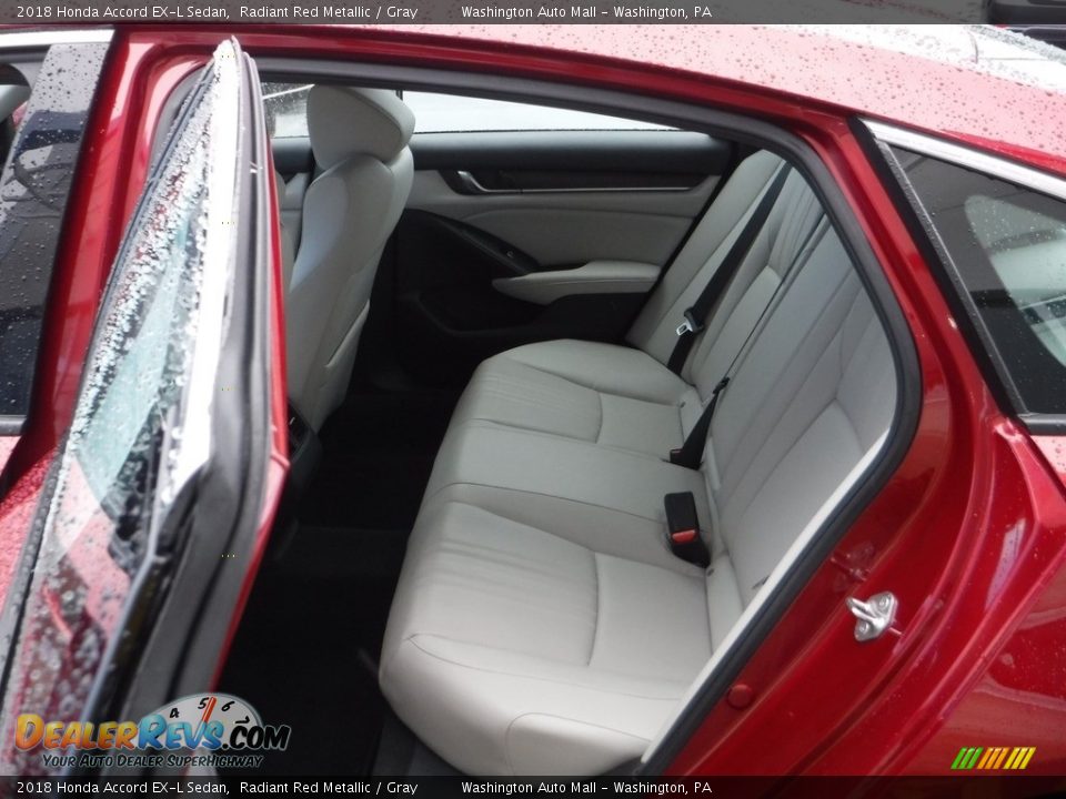 Rear Seat of 2018 Honda Accord EX-L Sedan Photo #27