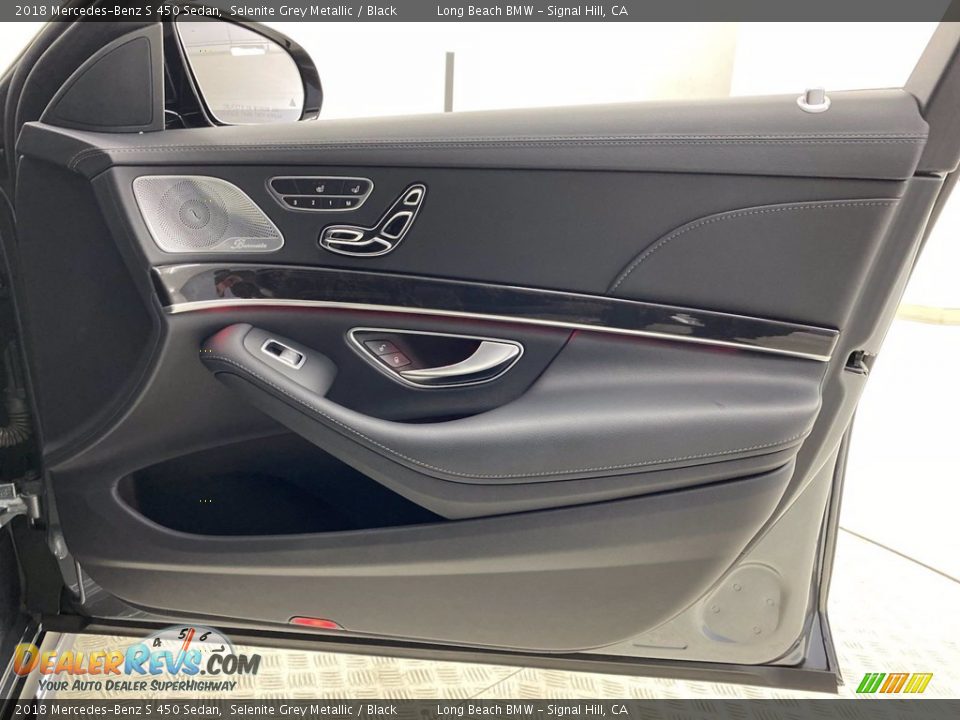 2018 Mercedes-Benz S 450 Sedan Selenite Grey Metallic / Black Photo #31