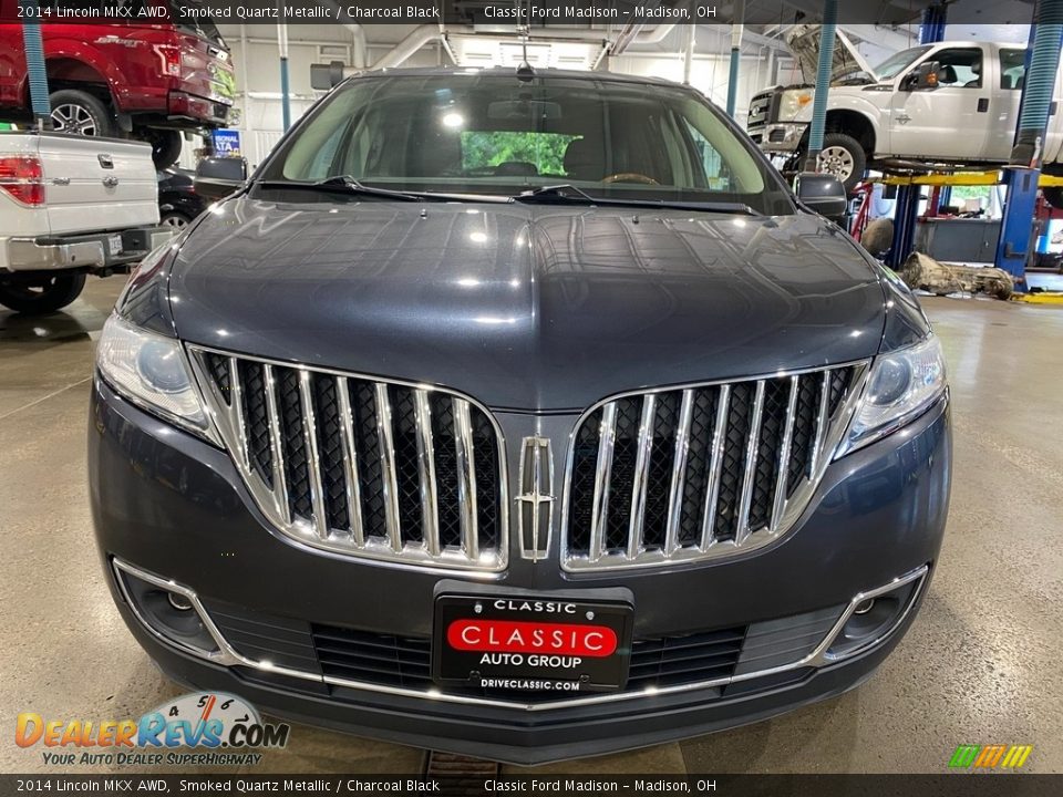 2014 Lincoln MKX AWD Smoked Quartz Metallic / Charcoal Black Photo #1