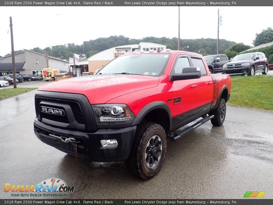 2018 Ram 2500 Power Wagon Crew Cab 4x4 Flame Red / Black Photo #1