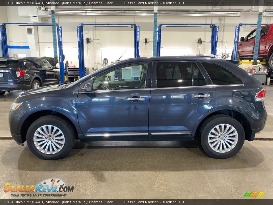 Smoked Quartz Metallic 2014 Lincoln MKX AWD Photo #3