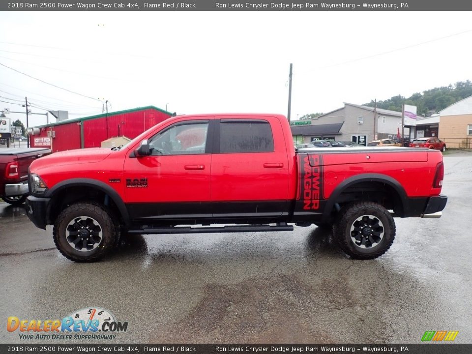 2018 Ram 2500 Power Wagon Crew Cab 4x4 Flame Red / Black Photo #3