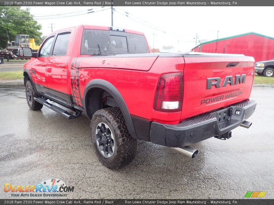 2018 Ram 2500 Power Wagon Crew Cab 4x4 Flame Red / Black Photo #4