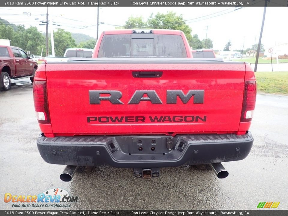 2018 Ram 2500 Power Wagon Crew Cab 4x4 Flame Red / Black Photo #5
