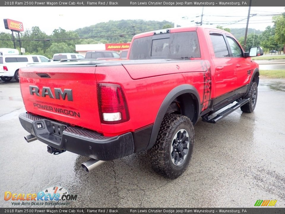 2018 Ram 2500 Power Wagon Crew Cab 4x4 Flame Red / Black Photo #6