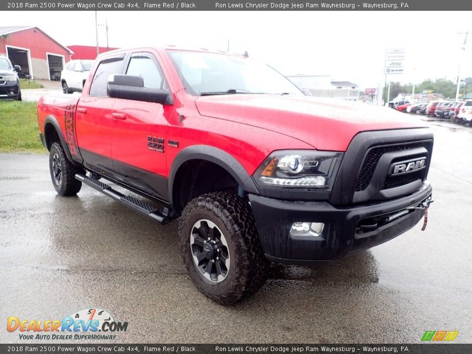 2018 Ram 2500 Power Wagon Crew Cab 4x4 Flame Red / Black Photo #8