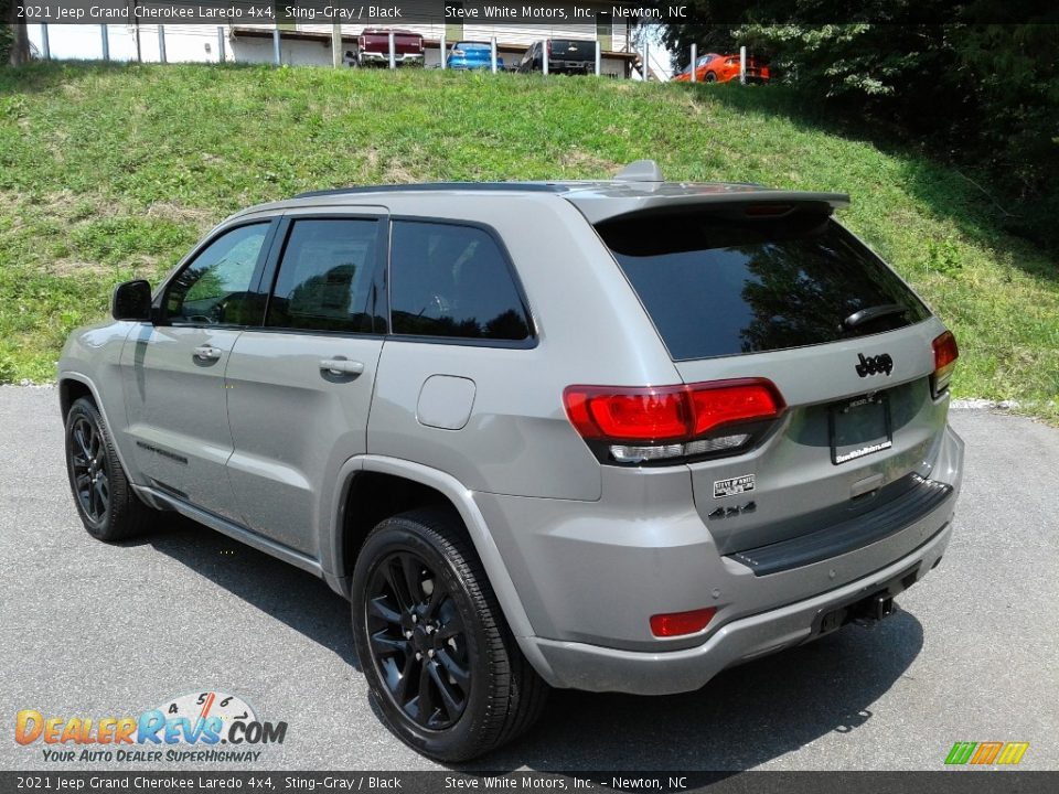 2021 Jeep Grand Cherokee Laredo 4x4 Sting-Gray / Black Photo #8