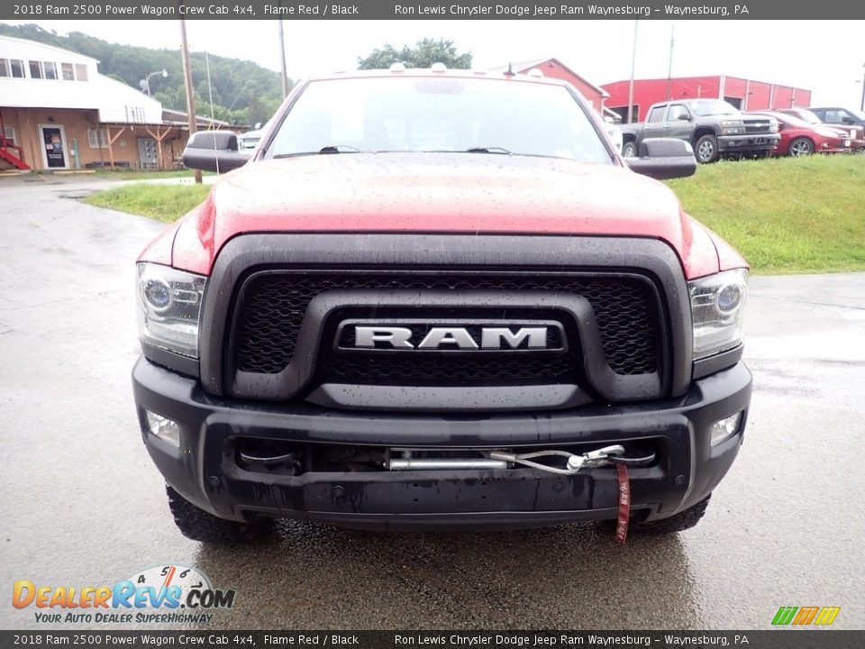 2018 Ram 2500 Power Wagon Crew Cab 4x4 Flame Red / Black Photo #9