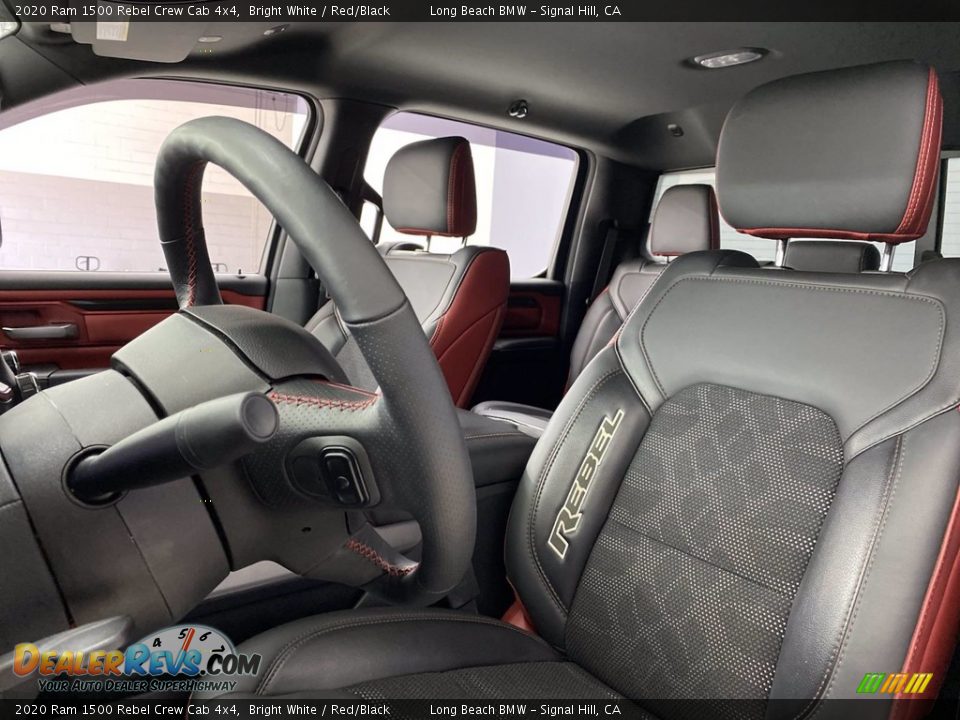 Front Seat of 2020 Ram 1500 Rebel Crew Cab 4x4 Photo #16