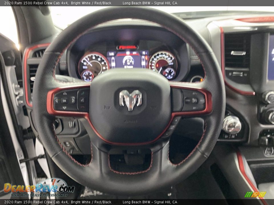 2020 Ram 1500 Rebel Crew Cab 4x4 Steering Wheel Photo #17